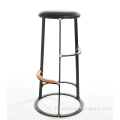 Tabouret de barre circulaire industrielle originale Cadre en métal en gros